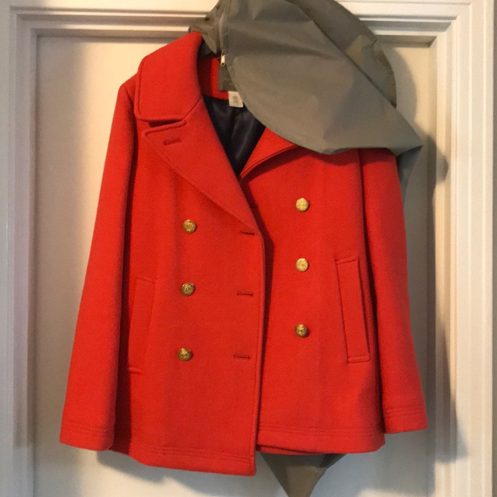 Jcrew peacoat